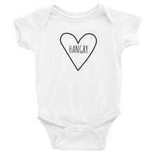 Love Hangry - Kids Infant Short Sleeve Bodysuit White