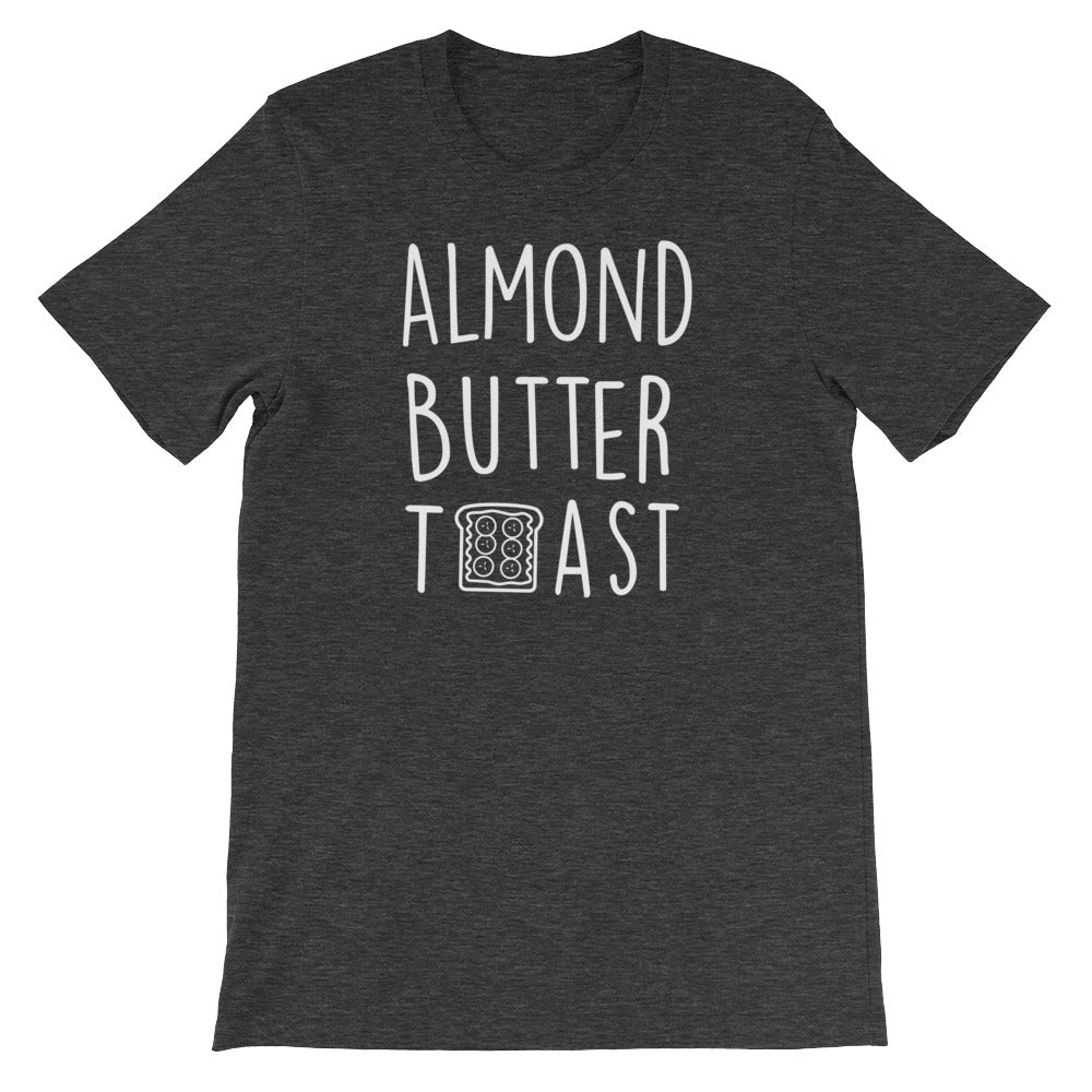 Almond Butter Toast: Dark Grey Heather Men's T-Shirt