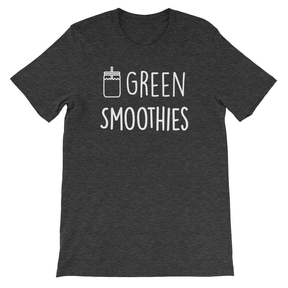 Green Smoothies: Dark Grey Heather Men's T-Shirt
