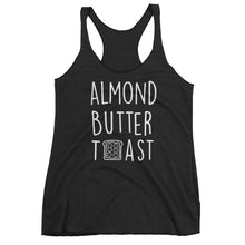 Almond Butter Toast: Black Ladies Tank Top