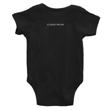 Pizza Pocket - Kids Infant Short Sleeve Bodysuit Black