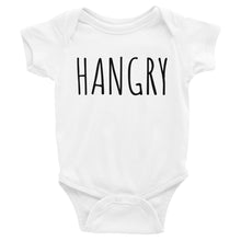 HANGRY - Kids Infant Short Sleeve Bodysuit White
