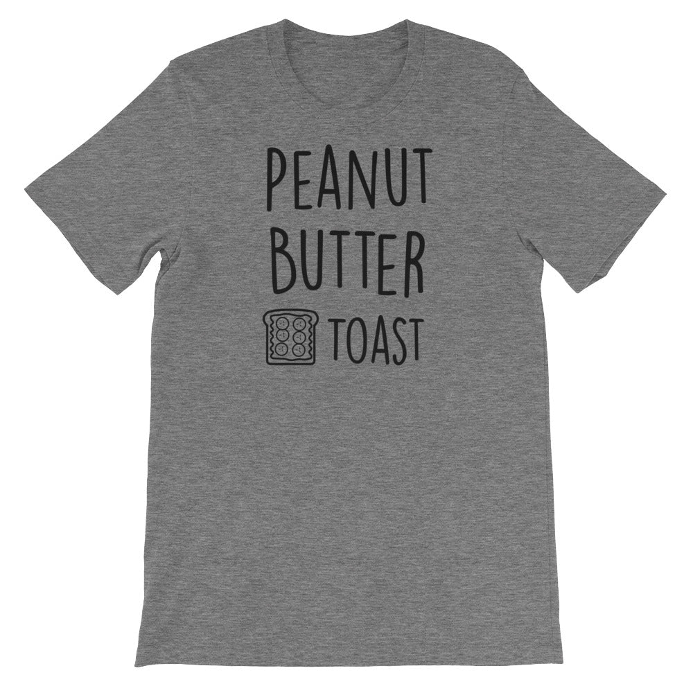 Peanut Butter Toast: Deep Heather Grey Men's T-Shirt