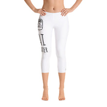 Crave the Day - Ohh Heyyy Acai You Later: White Ladies Capri Tight Leggings